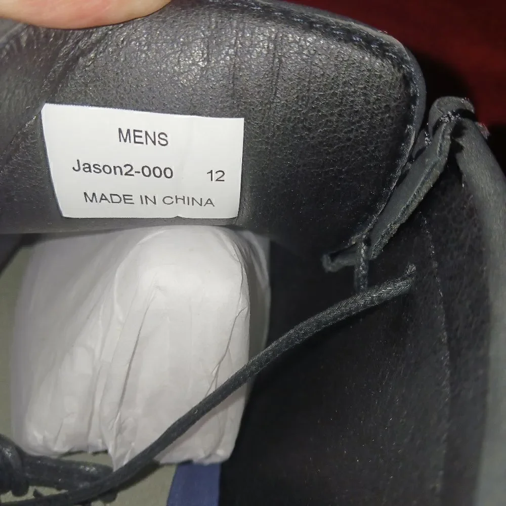 NWOT Amalie Jason 2 Men's High Top Casual Boots